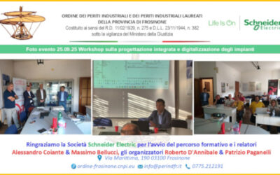 Ringraziamo la Società Schneider Electric per l’avvio del percorso formativo