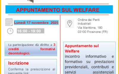 EPPI APPUNTAMENTO SUL WELFARE 17.11.2025