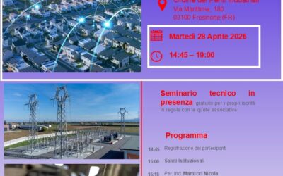 28.04.2026 Seminario tecnico Cabine elettriche primarie e reti di distribuzione a Media Tensione – Impianti pneumatici