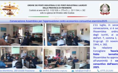 11.07.2026 Convocazione Assemblea per l’approvazione conto economico consuntivo esercizio 2025